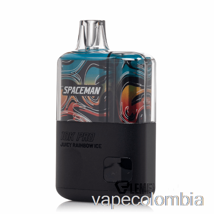 Vaporizador Recargable Spaceman 10k Pro Desechable Jugoso Arcoiris Hielo